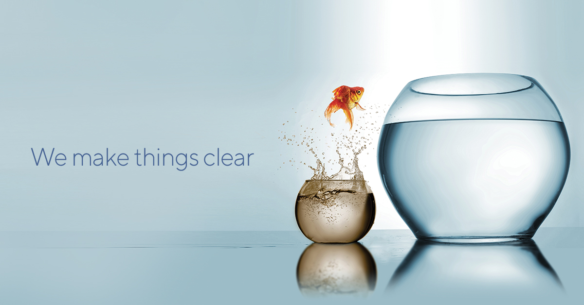 We make things clear